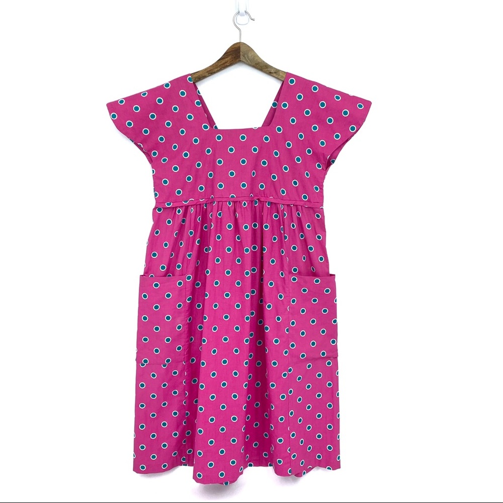 Vintage retro house dress polka dots Gilligan O’Malley - Picture 1 of 14